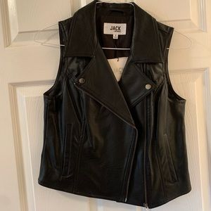 Jack by BB Dakota Faux Leather Vest